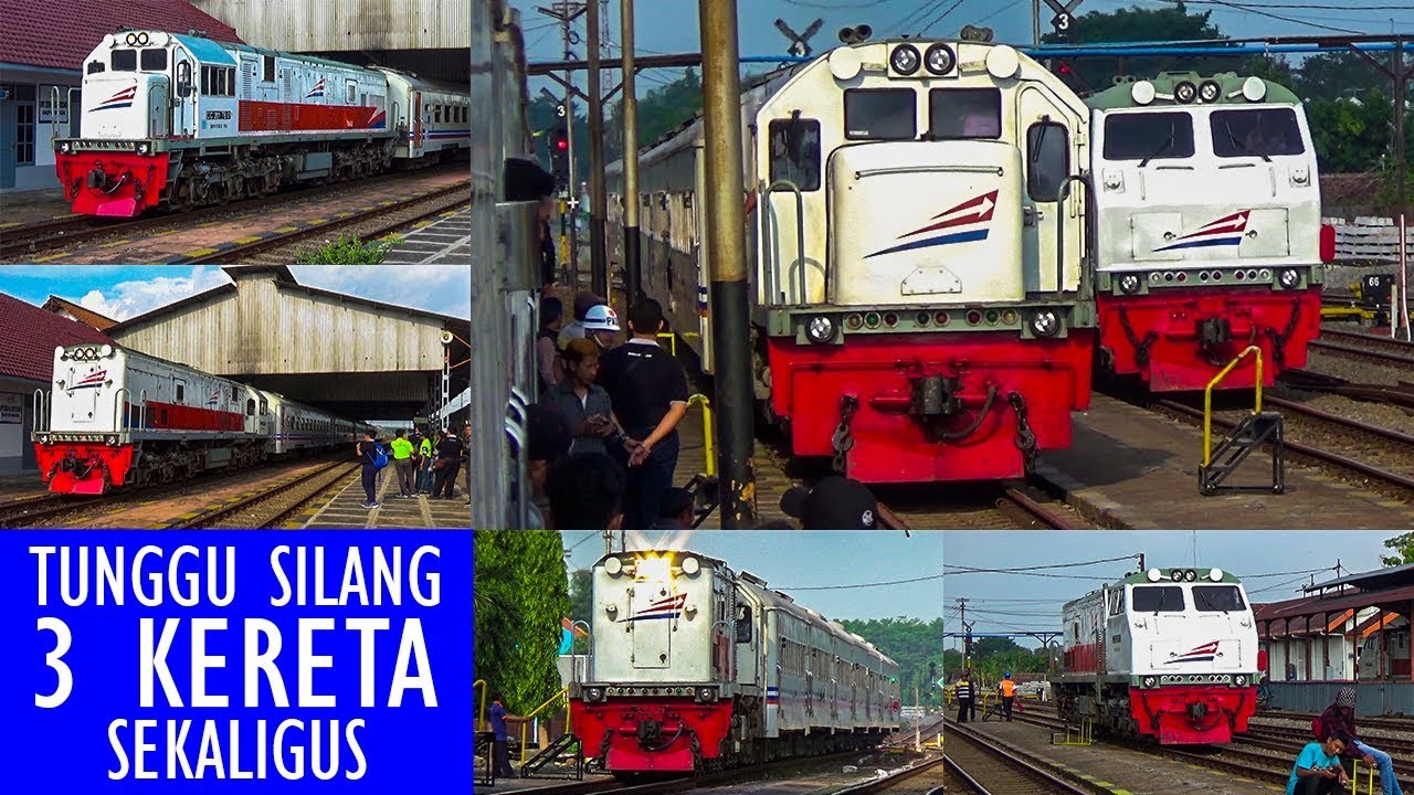 43 menit tertancap di Kertosono menunggu 3 Kereta sekaligus (Dhoho, Sri Tanjung, Brantas Lebaran)