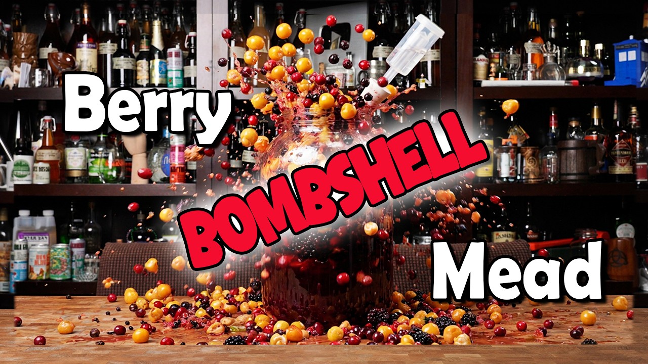 The Most INTENSE Berry Mead We've Ever Made -Berry Bombshell