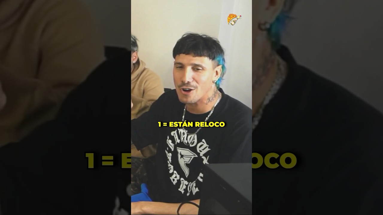 Les mostramos al Maula y a Do&ntilde;a Huana, el c&oacute;digo binario de Pizza Con Champan&hellip;😂👇 #pizzaconchampan