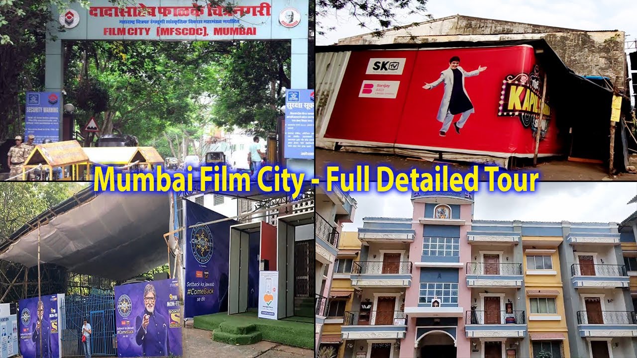 Film City Mumbai Tour 🔥🔥 | KBC Set, Kapil Sharma Show Set, TMKOC Set, Movie Locations in Film City 😍