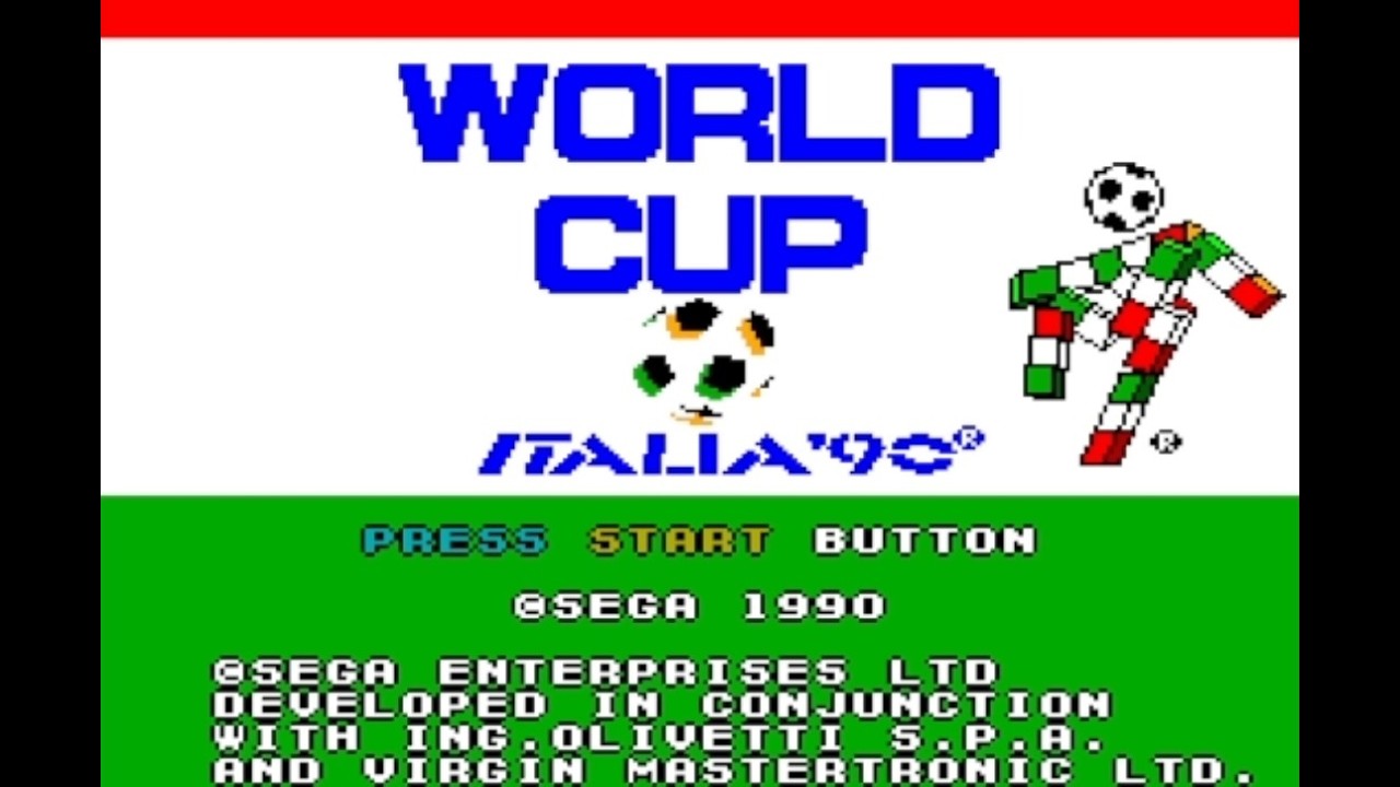 World Cup Italia ’90 – Mega Drive Gameplay (Retro Soccer)