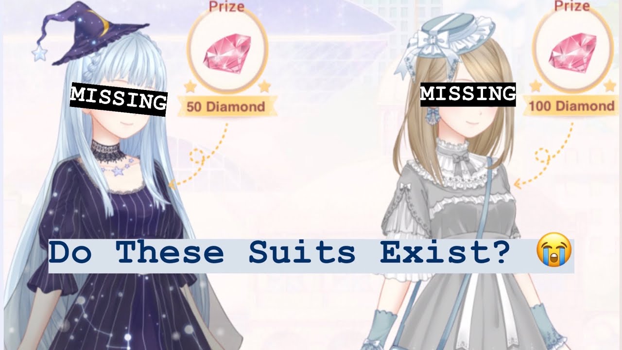 Love Nikki - Suits Missing In A 98% Wardrobe Account