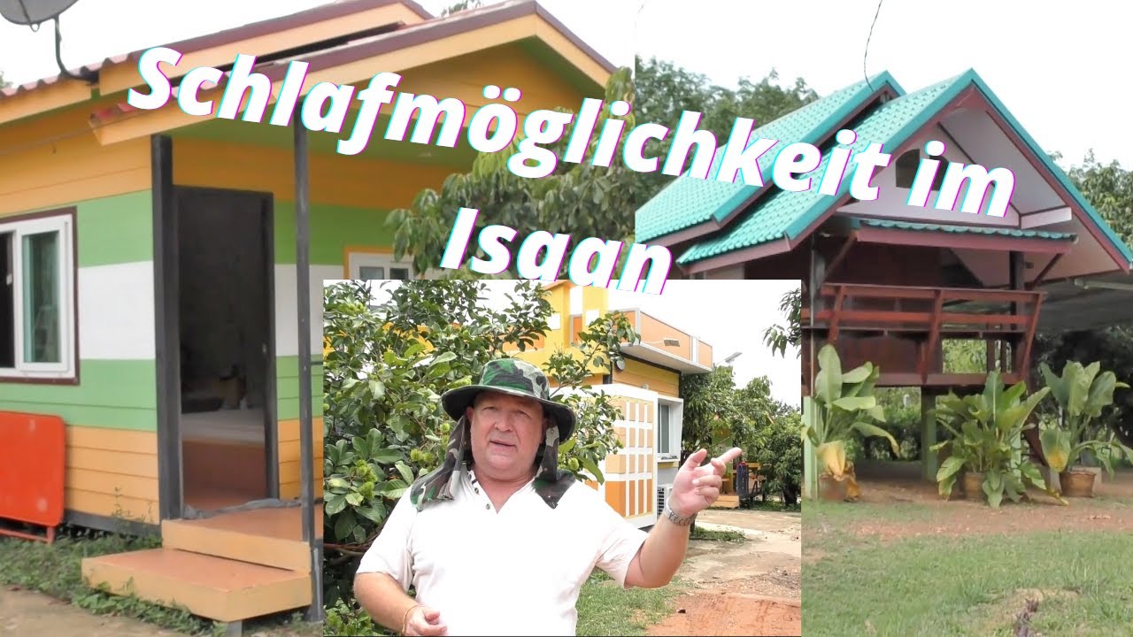 Thailand Ausgewandert. Was gibt es für Übernachtungsmöglichkeiten beim Uwe? Sakon Nakhon im Isaan