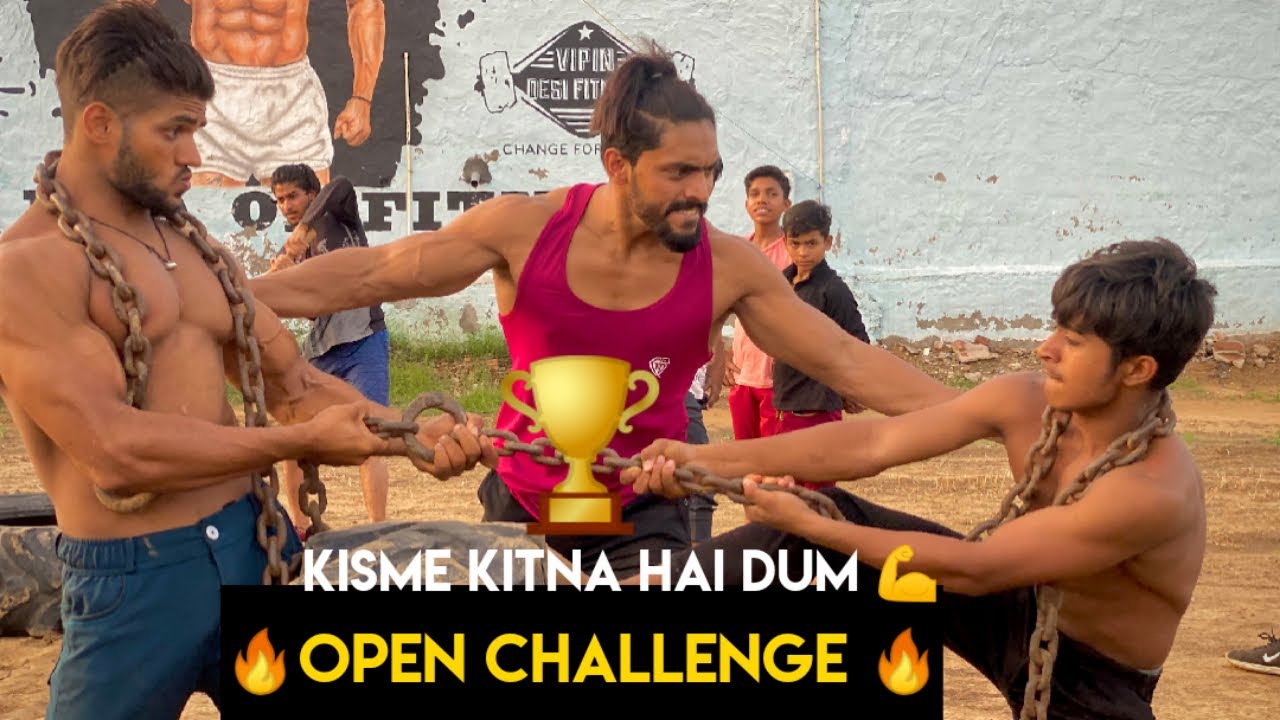 OPEN CHALLENGE 🏆 Kisme Kitna Hai DUM🔥 | Extreme Workout | Vipin Yadav |