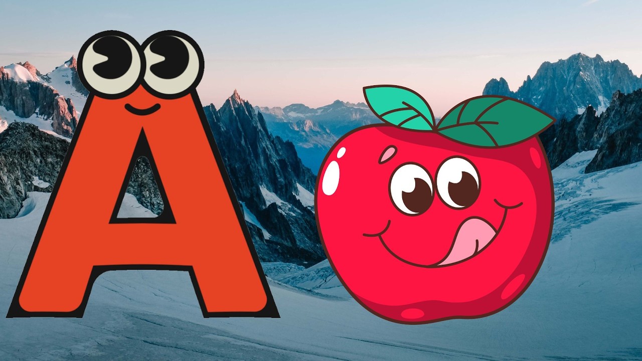 A for Apple | B for Ball | ABCD learning for Kids | Varnamala Songs with Sounds for Children