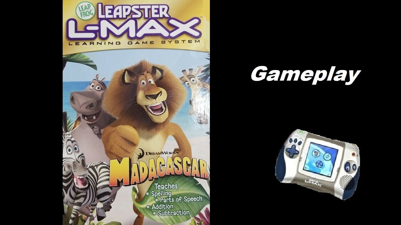 Madagascar (Leapster) (Playthrough) Gameplay