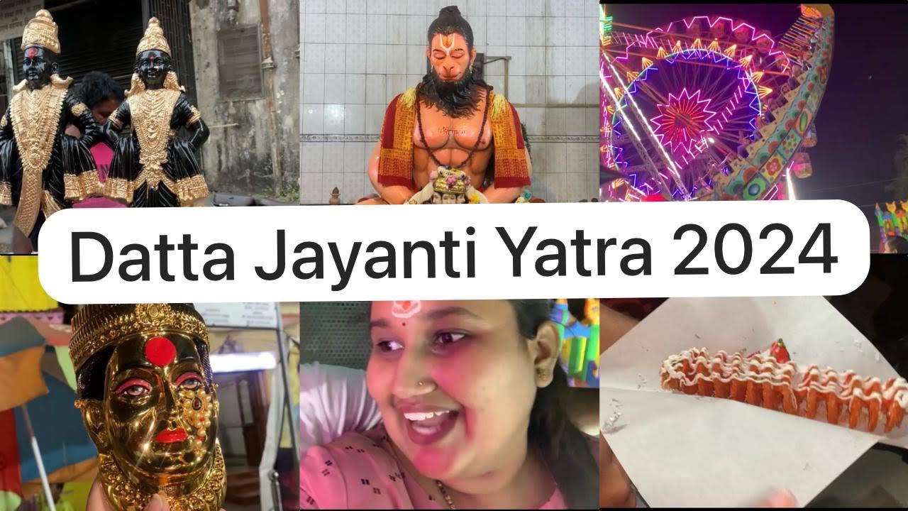 Dattajayantiyatra2024✨|khup shopping keli ✨#dailyvlog #dattajayanti #shopping #aagrikoli #marathi