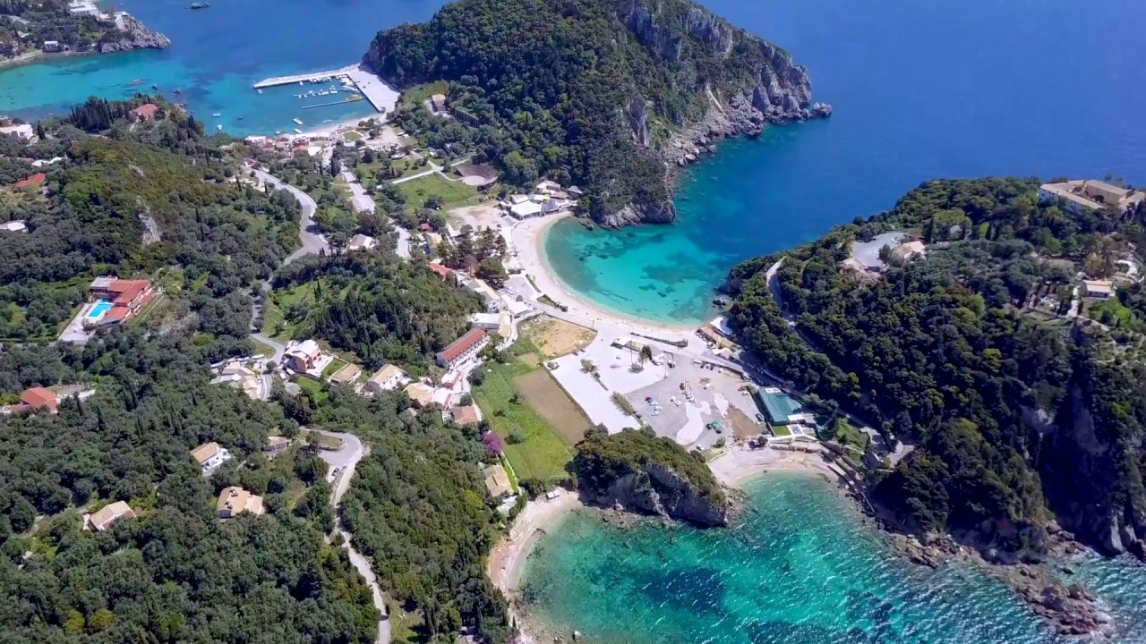 Corfu, Greece - Angelokastro by DJI Mavic Pro (4K)