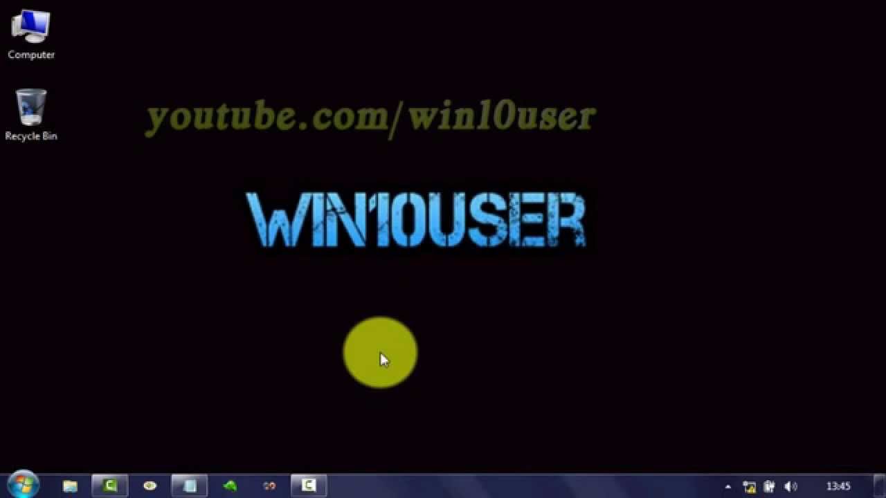 Windows 7 Tips : How to Switch Primary and Secondary Mouse Buttons