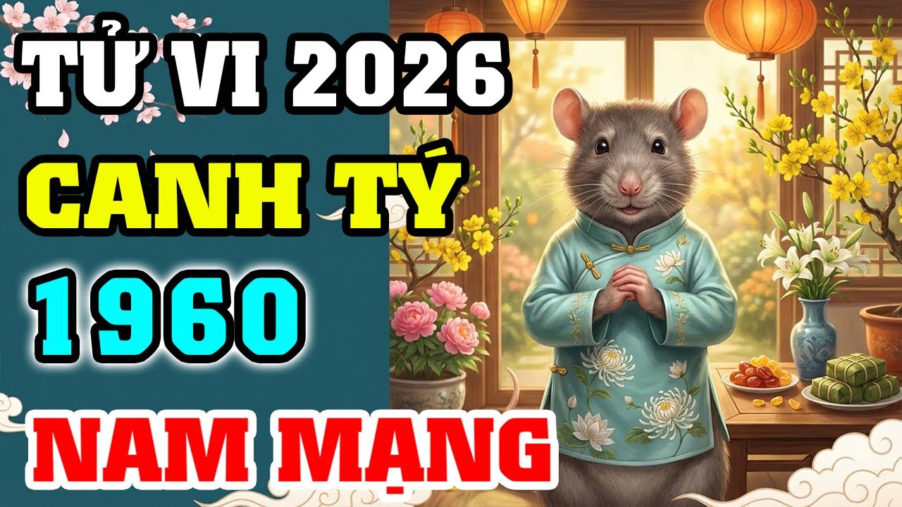 Tử Vi Năm 2026 Tuổi Canh Tý 1960 Nam Mạng: Vượt Hạn Thái Bạch, Đón Tài Lộc Cuối Đời