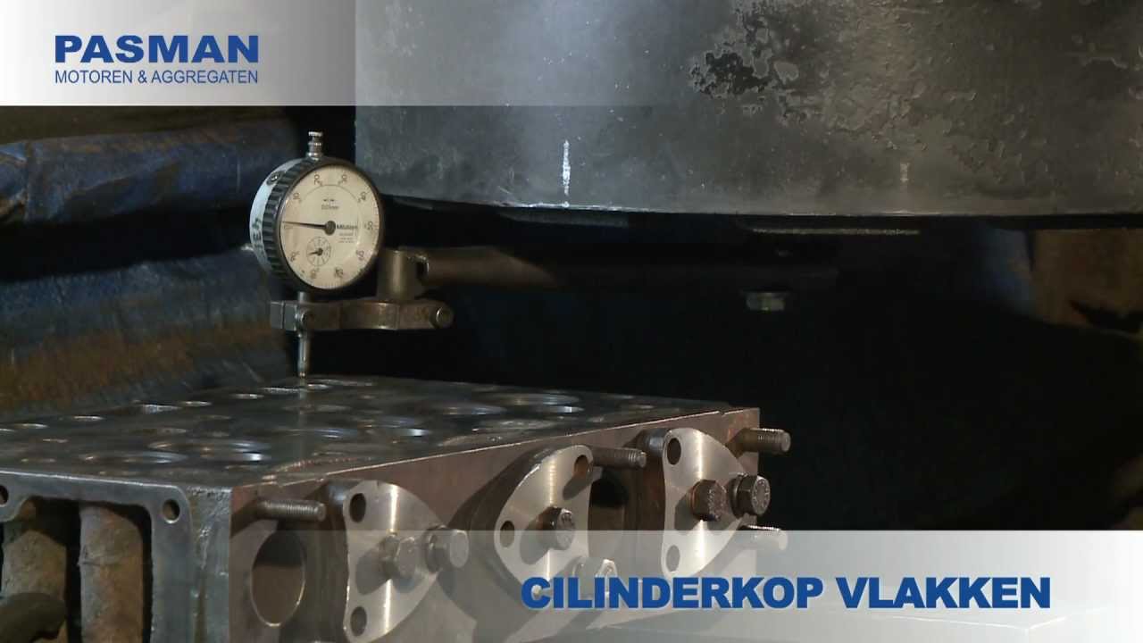 Cilinderkop vlakken
