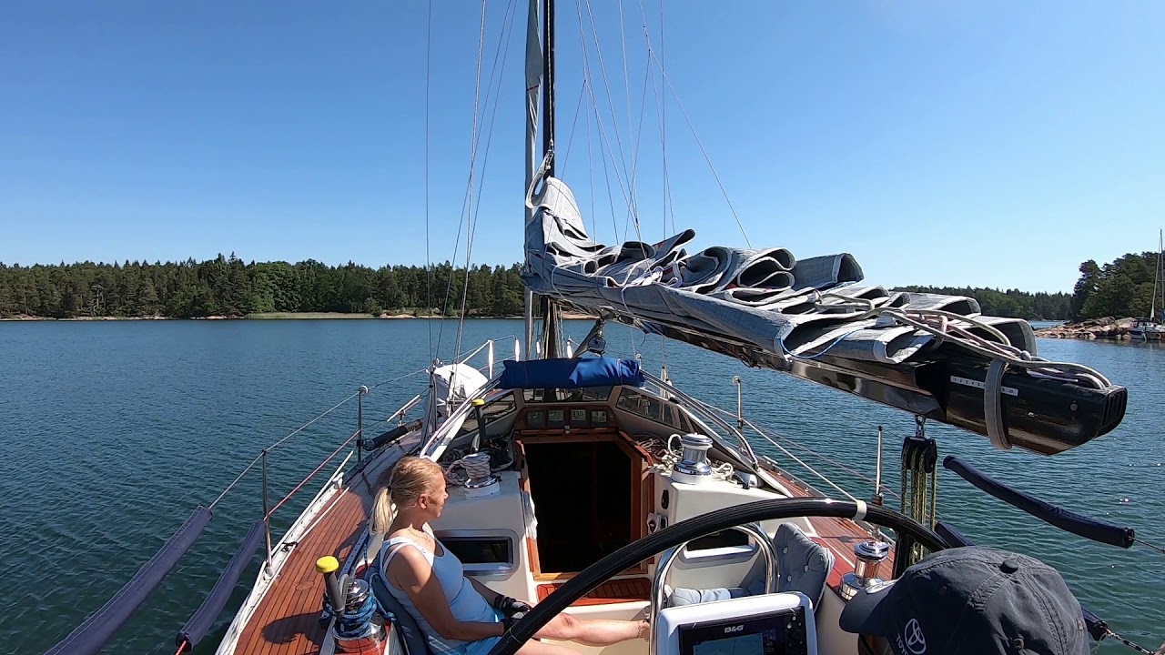 Start långsegling från Loftahammar söderut mot Vippholmarna 200623