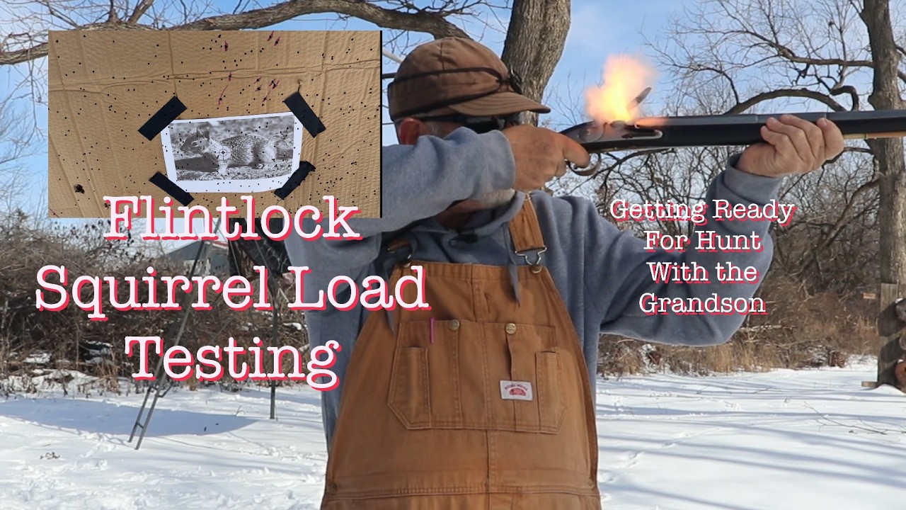 Kibler Flintlock Fowler Load for Squirrel Hunt