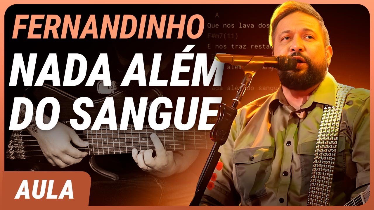 NADA ALÉM DO SANGUE - Fernandinho | Como tocar no baixo