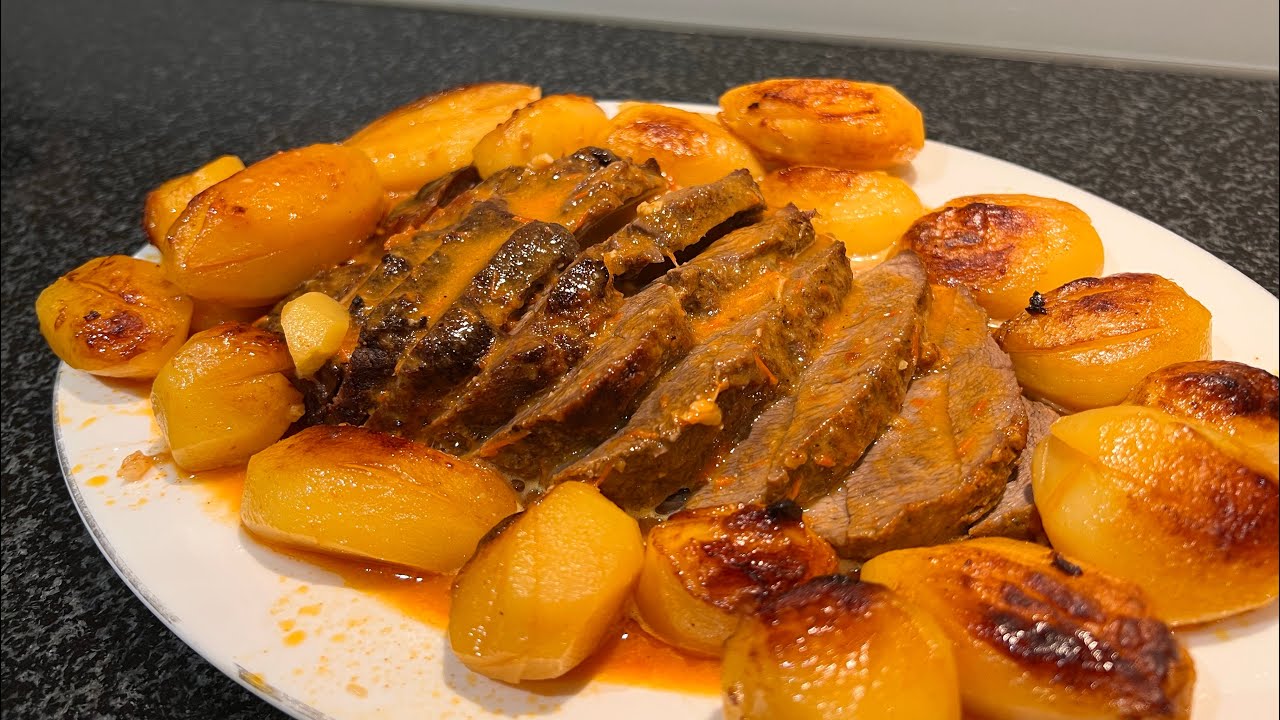 Vitela assada no forno /receita da Susana Correia