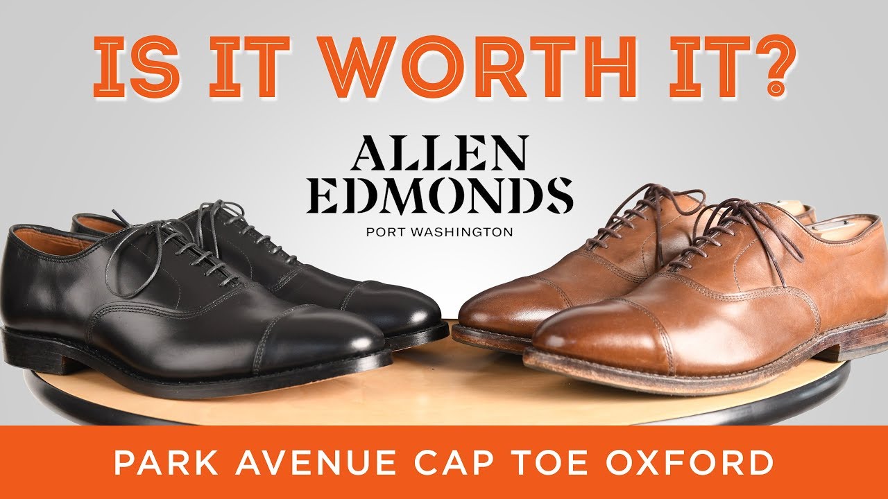 Оксфорды Allen Edmonds Park Avenue Cap Toe: стоит ли оно того? — культовая американская модельная...