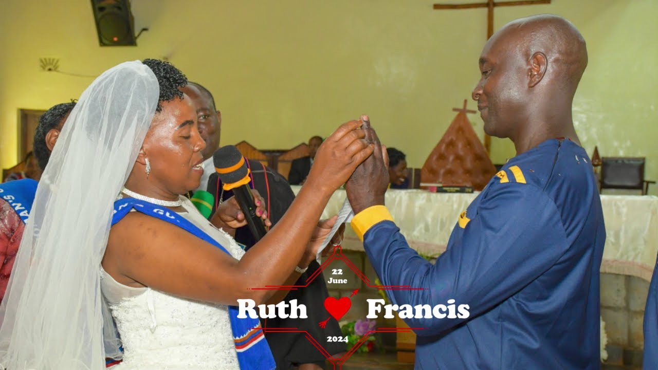 RUTH AND FRANCIS WEDDING VIDEO 22ND JUNE 2024.