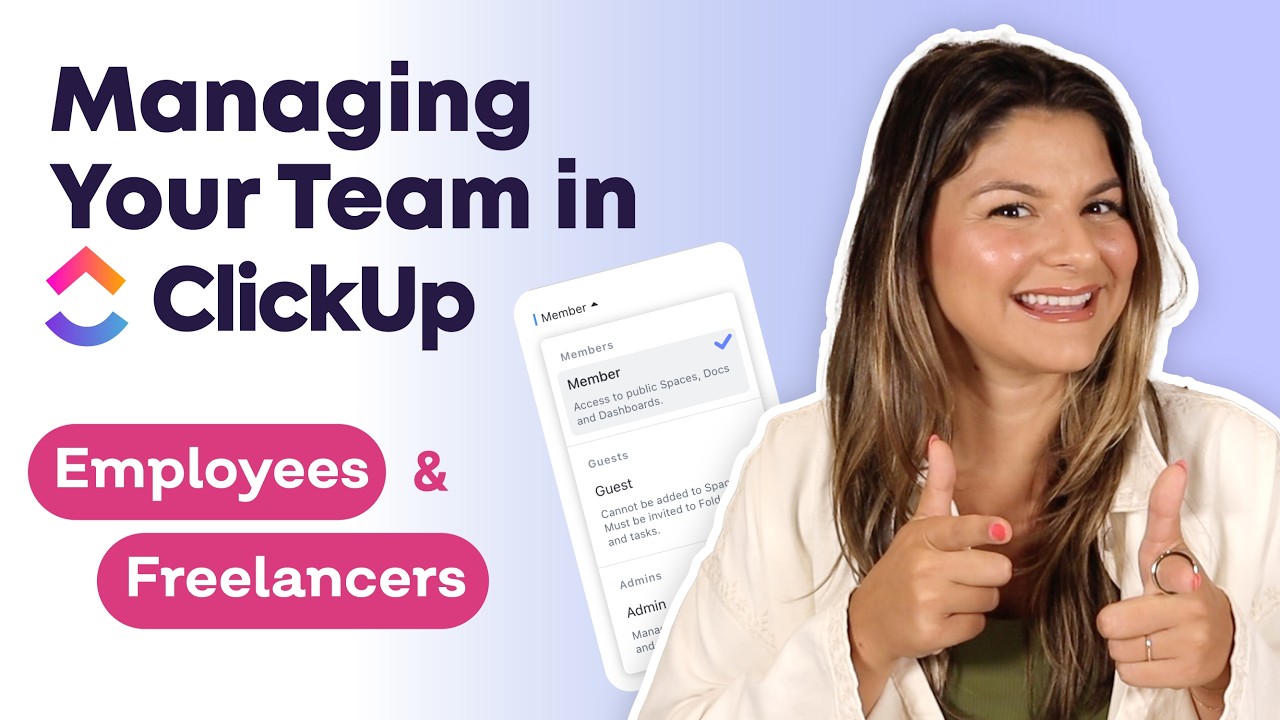 How to Use ClickUp to Manage Employees & Freelancers