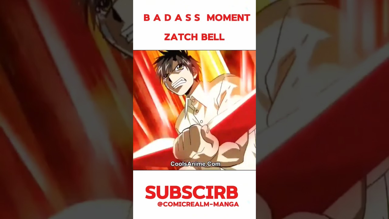 "Zatch vs Enemy 🔥 Baou Zakeruga Attack | Zatch Bell Best Scene 