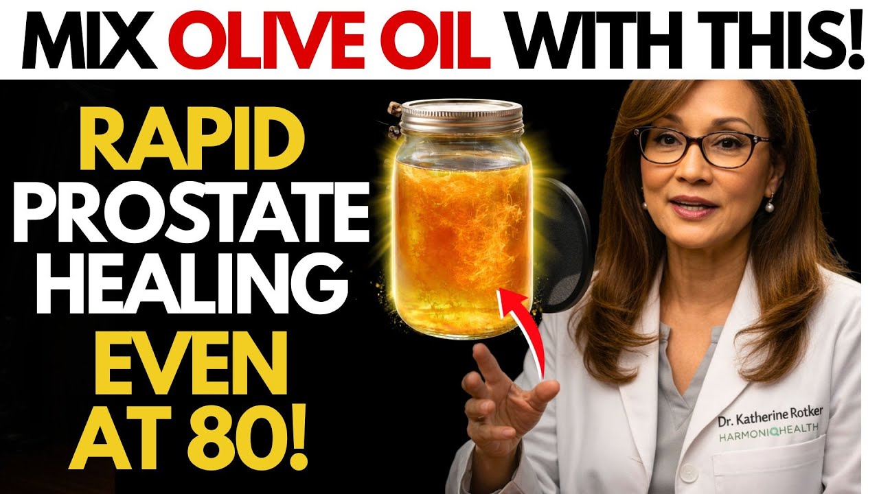 Seniors: Never Use Olive Oil Alone! Add THIS for Full Prostate Recovery