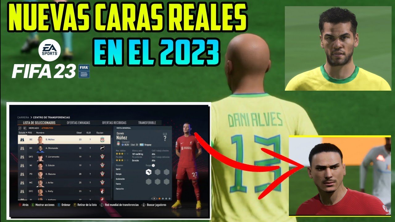Las Nuevas Caras Reales Confirmadas en FIFA 23 en el 2023