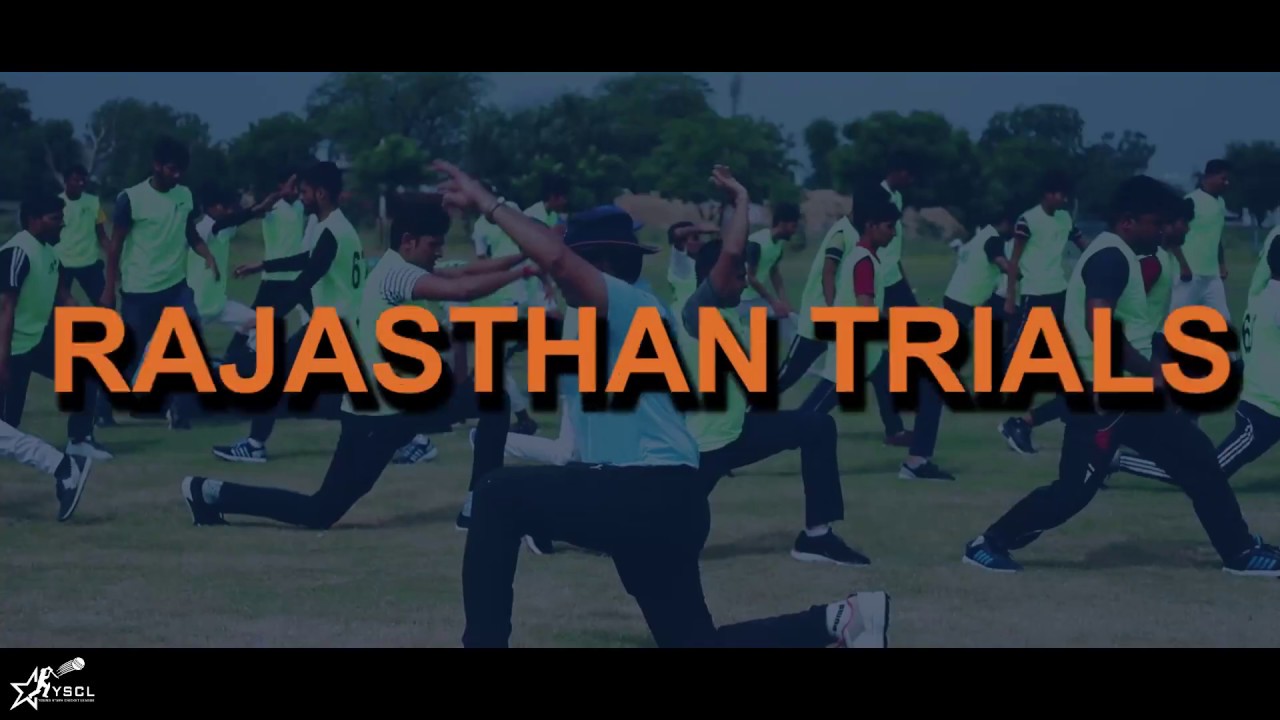 YSCL | Rajasthan Cricket Trials | Board of Sports In India | Young Stars League