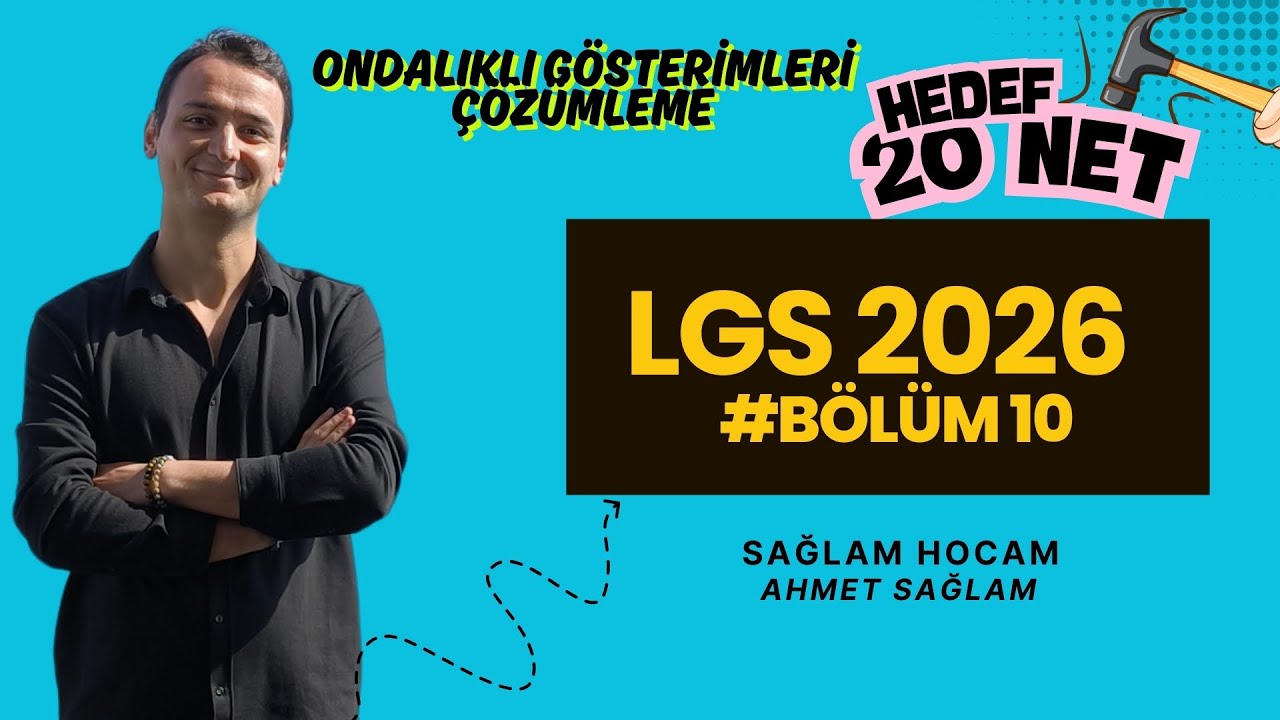 LGS 2026 Matematik 10 | &Uuml;sl&uuml; İfadeleri &Ccedil;&ouml;z&uuml;mleme 8. SINIF 1. D&Ouml;NEM | #lgs2026 #lgsmatematik