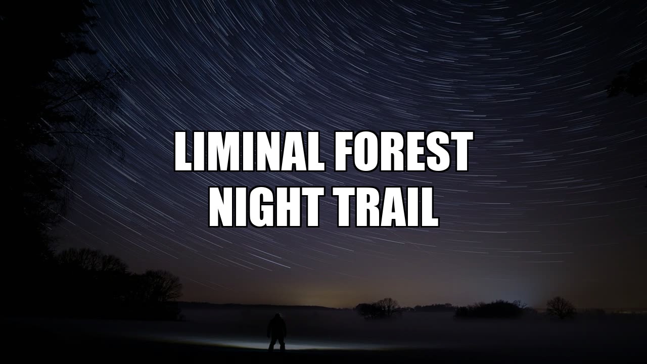Liminal Forest Trail at Night | Horror Ambient | 3 Hours | Liminal Archives