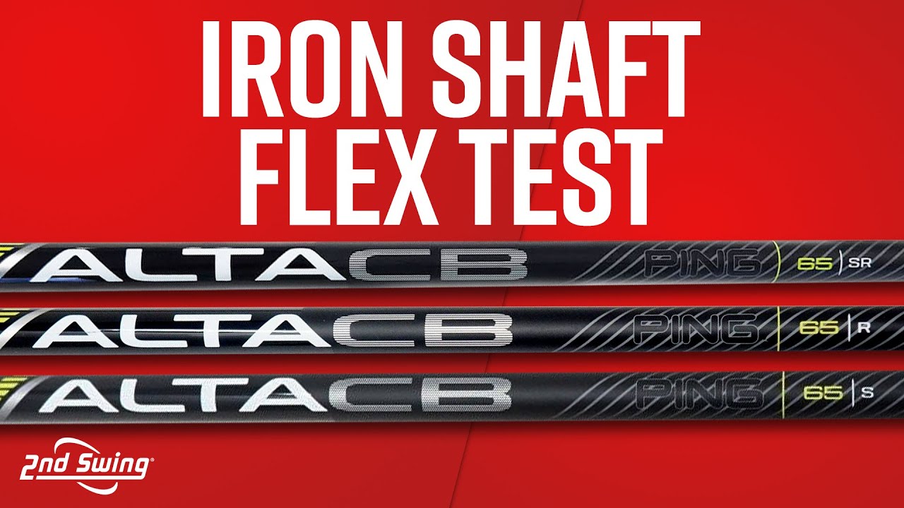 IRON SHAFT FLEX TEST | Does Iron Shaft Flex Matter?