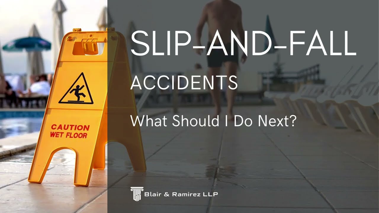 Slip & Fall Accident: What Should I Do Next?