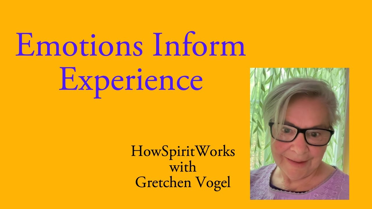 Most of our thoughts are a result of how we feel about things.