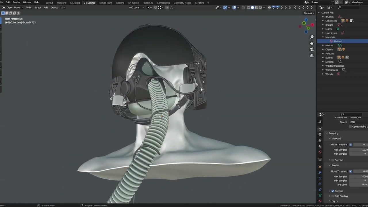 AV 2.2 NGFWH Next Generation Fixed Wing Helmet LIFT Airborne