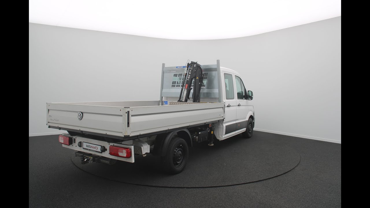 VW Pritsche mit Ladekran und Doppelkabine by autonext