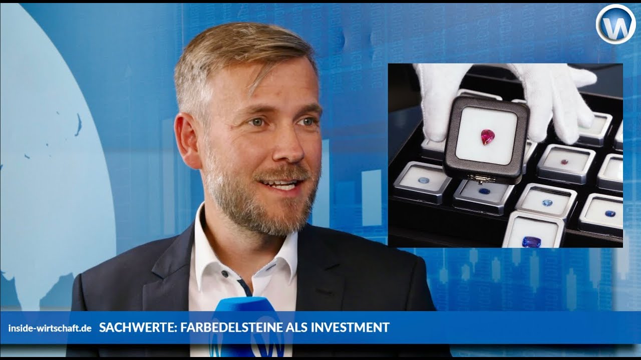 Chris Pampel (Deutsches Edelstein Kontor): Sachwerte - Investment-Farbedelsteine in Inflationszeiten