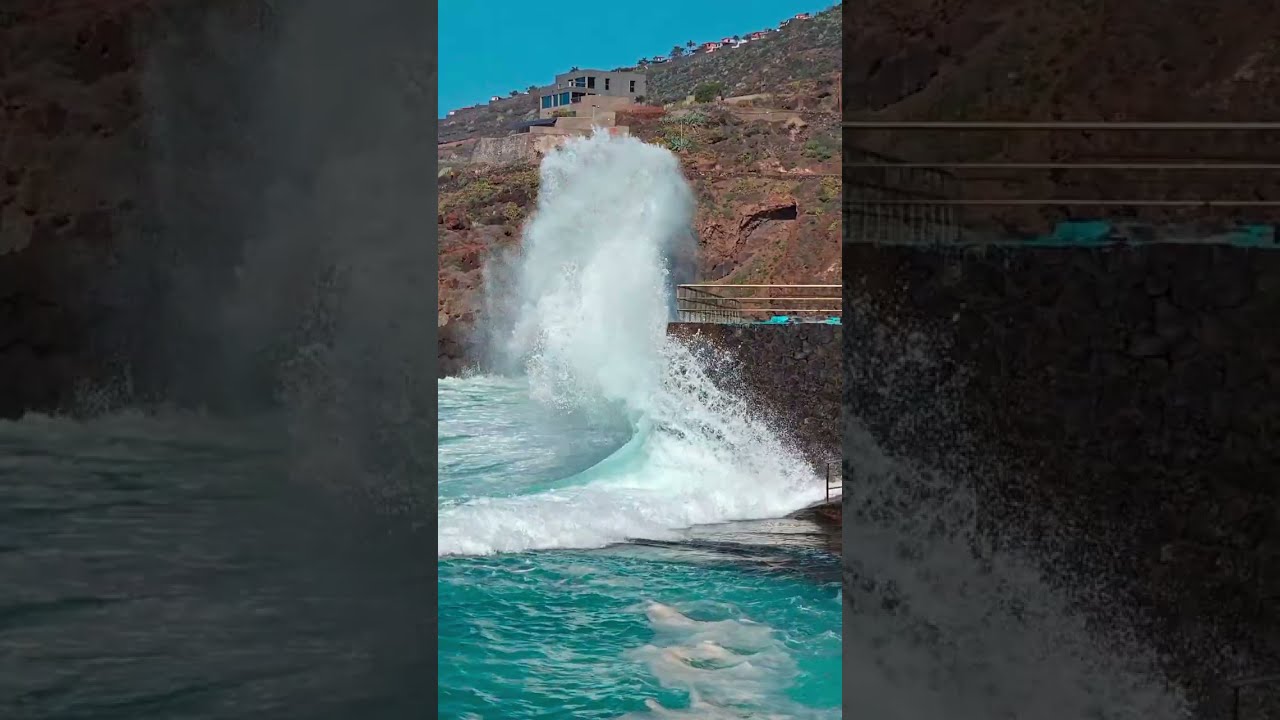 🚨 WARNING! NEVER TURN YOUR BACK ON THE OCEAN 🌊