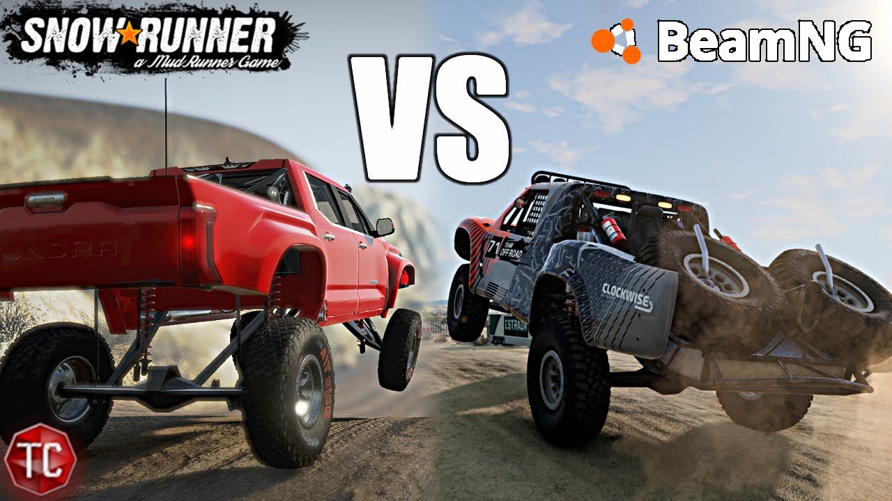 SnowRunner vs BeamNG.Drive (And Why Both Are Important)