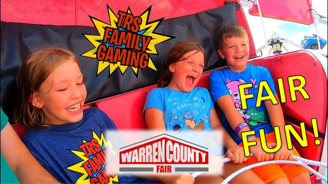 Warren County Fair 2021 - Kids Fun Rides Farm Animals Barns Summer Fun! Aquatic Acrobatics Show!