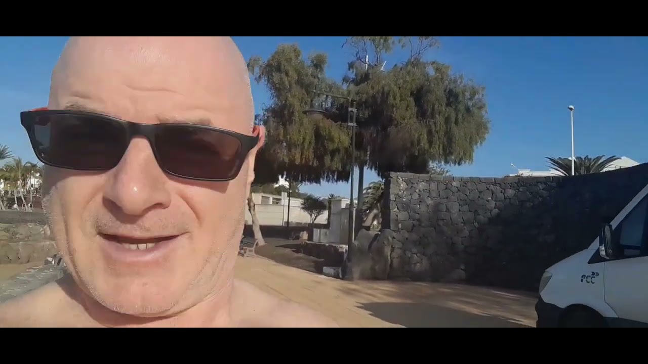 Lanzarote morning walk.