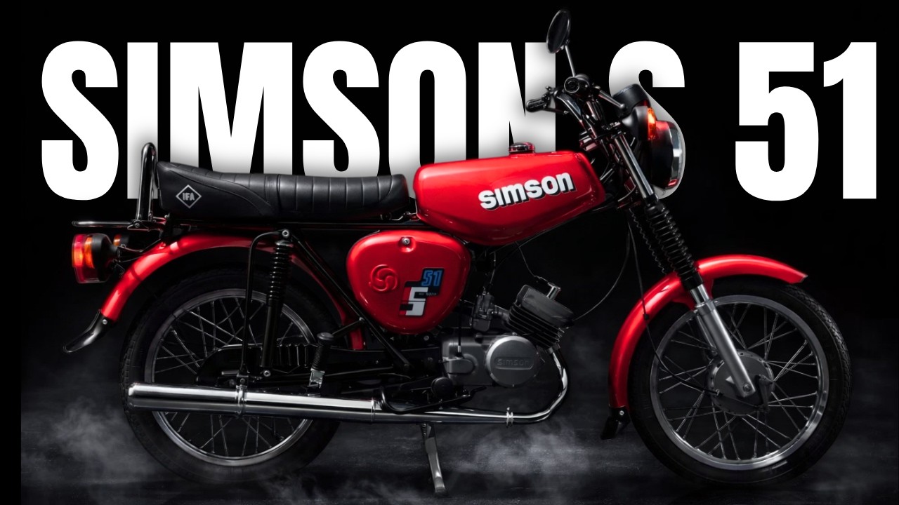 SIMSON S 51 - Příběh motorky, která byla snem každého kluka