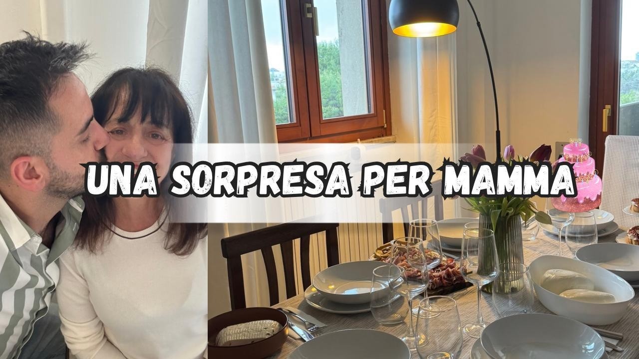 PREPARO PER IL COMPLEANNO DI MIA MAMMA 🎂 Cucina, decorazioni e sorpresa