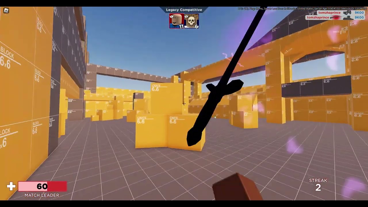 Roblox Arsenal 1v1 level 500