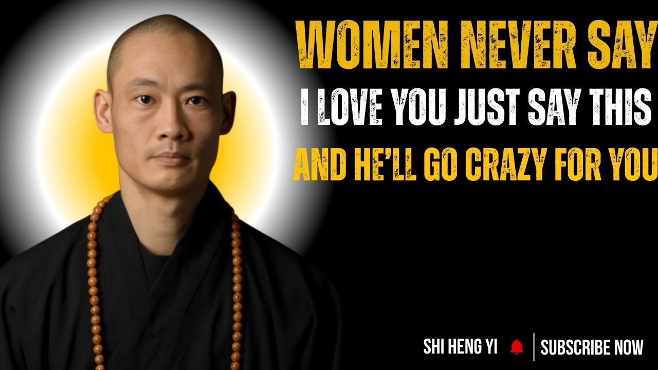 12 Things Men Appreciate More Than Saying Love You: MOTIVATIONAL SPEECH BY SHI HENG YI