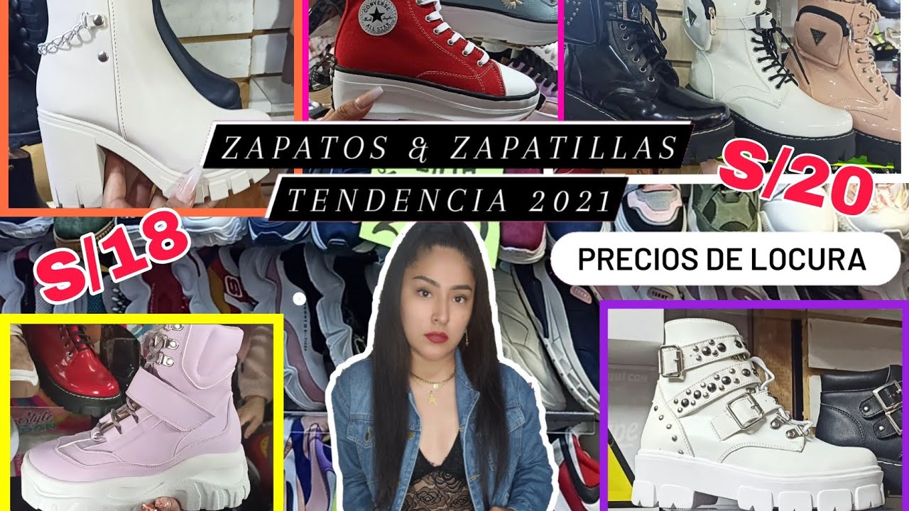 GAMARRA: ZAPATOS/BOTINES Y ZAPATILLAS EN TENDENCIA TOUR 2021 el mundo de los calzados súper barato 🤑