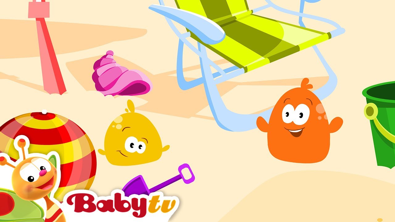 Pitch и Potch | Пляж | BabyTV Pусский