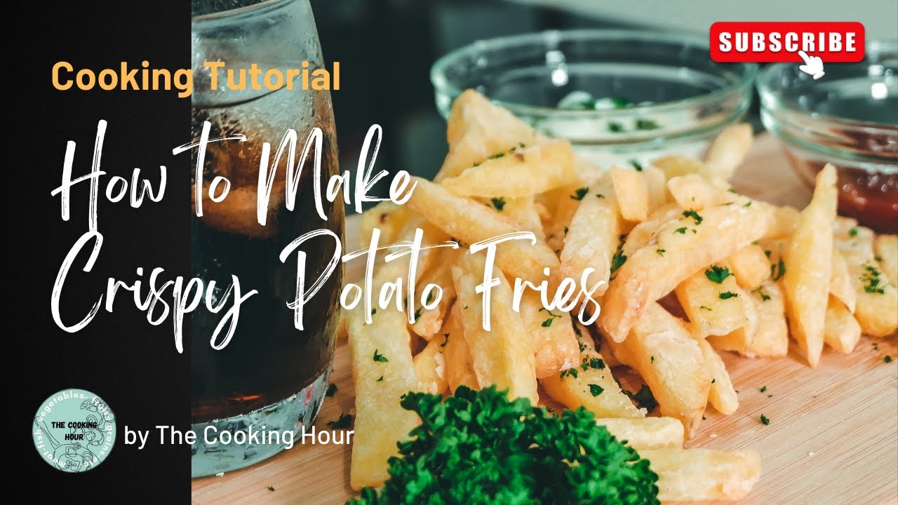 HOW TO MAKE FRENCH FRIES AT HOME | POTATO FRIES | FRENCH FRIES RECIPE