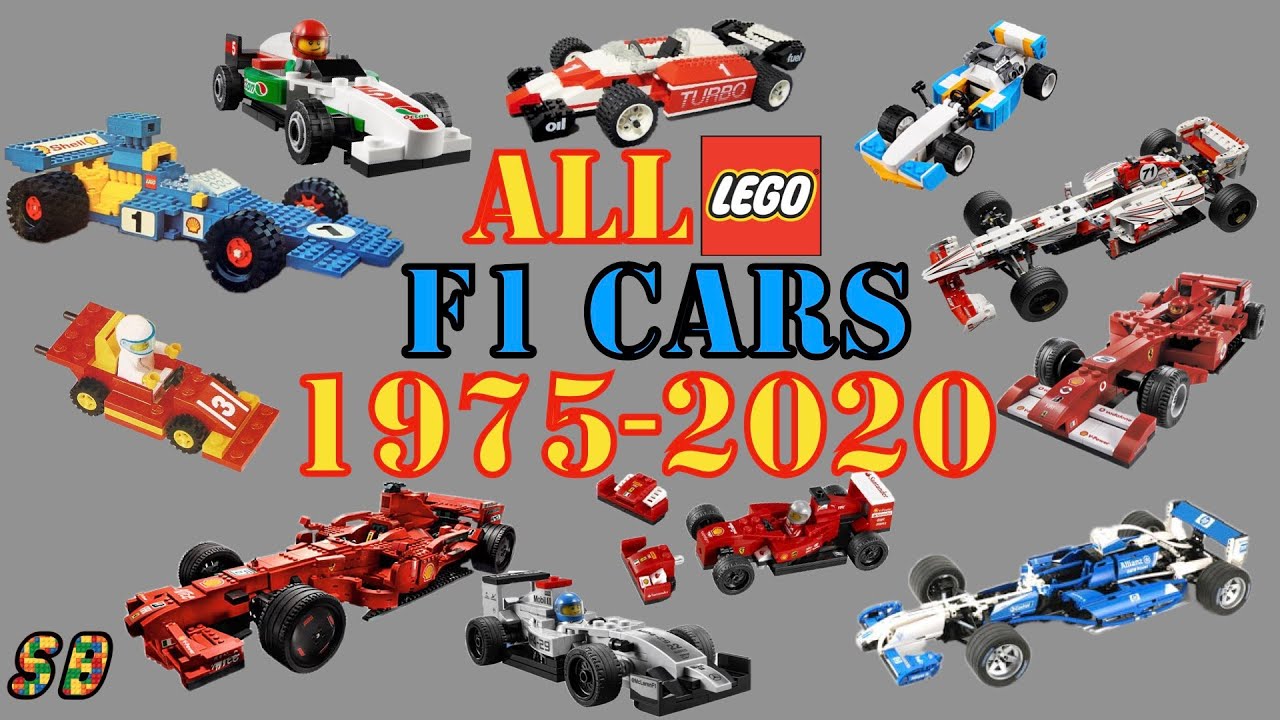 ALL Lego F1 CARS 1975-2020