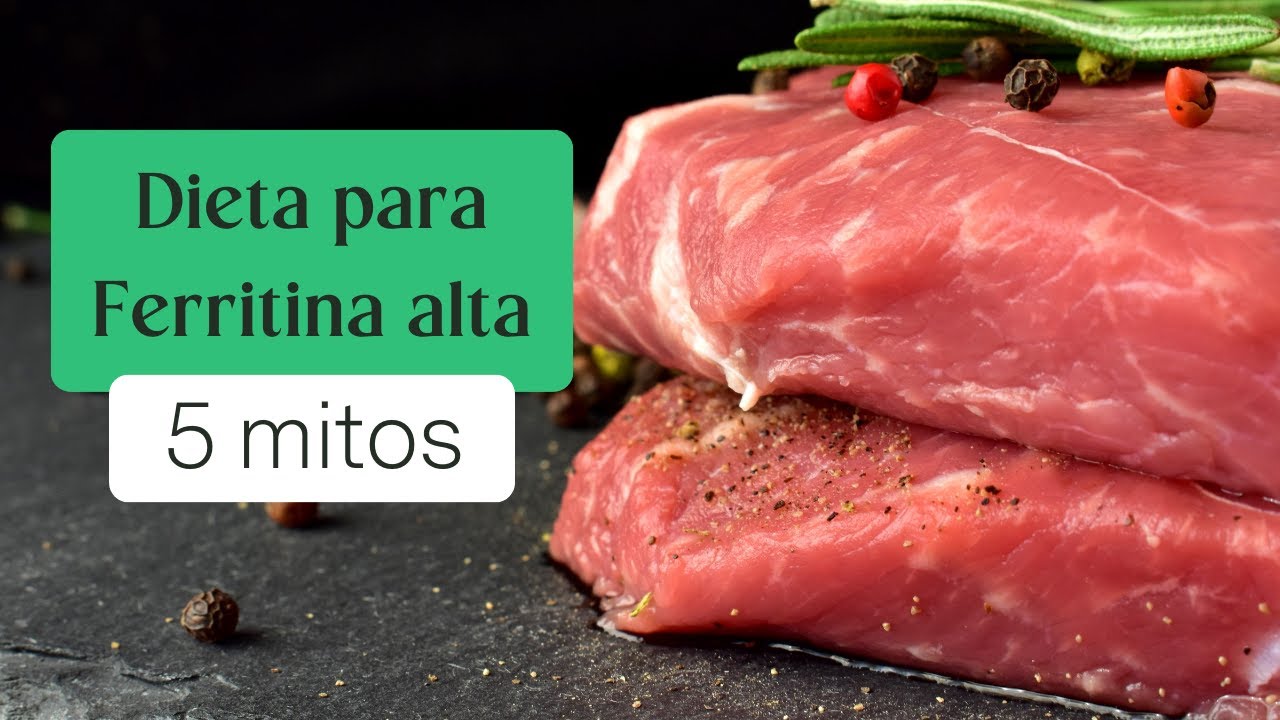 Controle sua Ferritina sem deixar estes 5 mitos te atrapalhar!