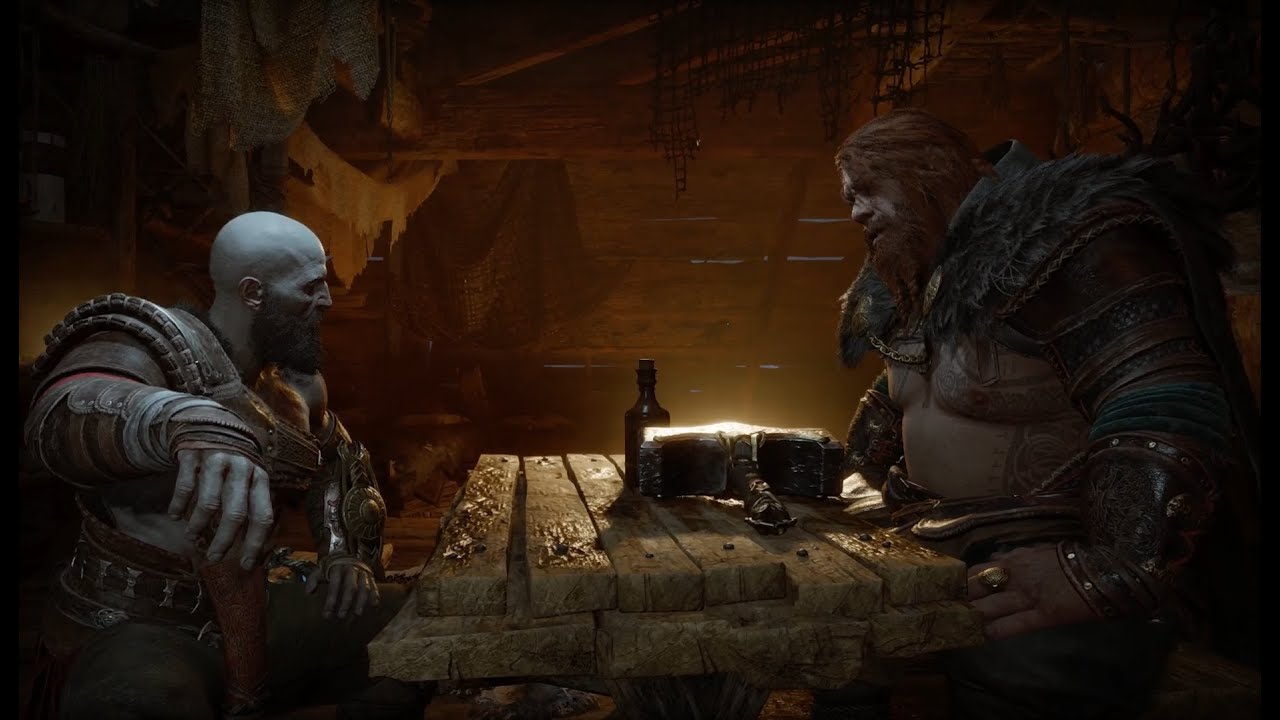 God Of War Ragnarok #Inicio Com Thor e Odin