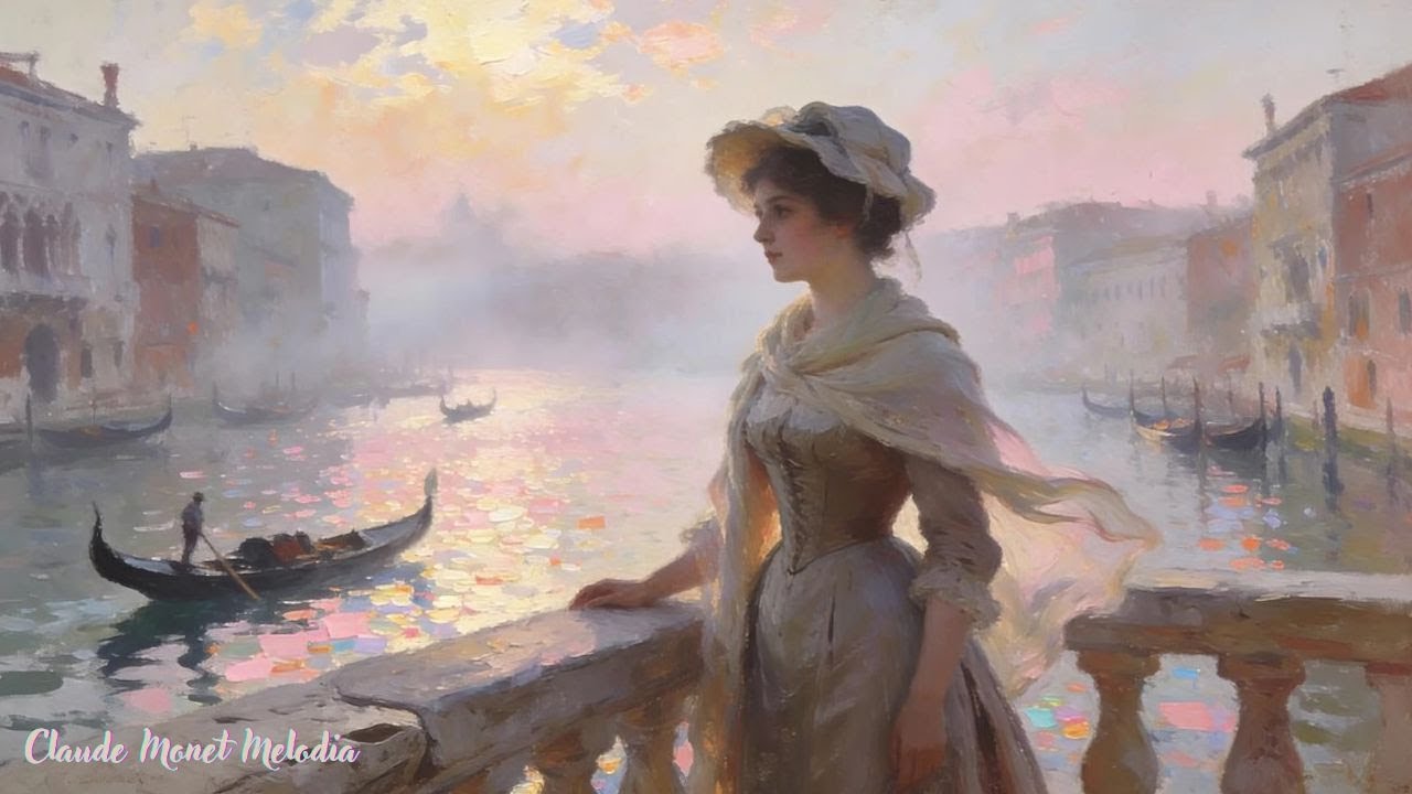 Visual Poems | Claude Monet | Down to Venice | Italian Vibes | Italian Music