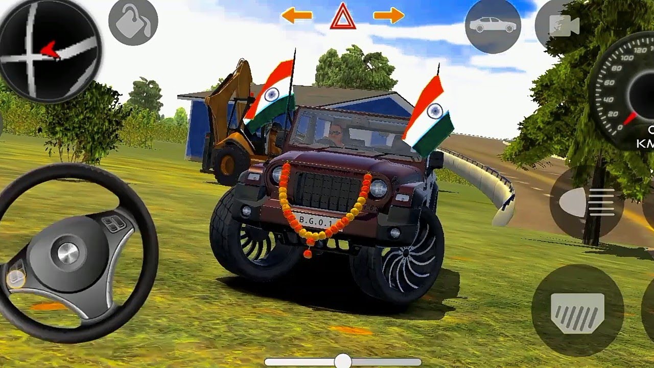 Modifyed  Mahindra Thar 😈 Games:Indian Grey Thar (Gadi Wala Games) Car Game Android Gameplay_#2026 